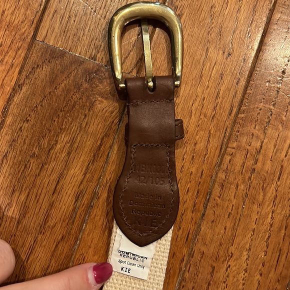 Men’s South Carolina Leather Tab Belt - Picture 3 of 5